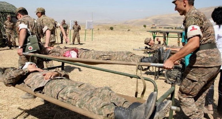 Ermənistan ordusu itkilərinin sayını açıqladı