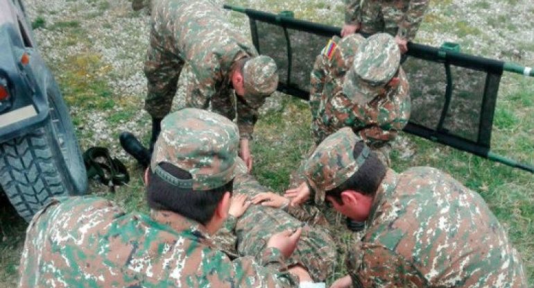 Ermənistan daha 45 hərbçisinin öldüyünü etiraf etdi