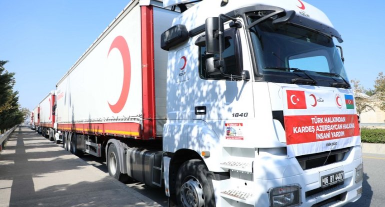 Türkiyədən erməni təxribatları zamanı evləri dağılan vətəndaşlarımıza yadımlar gətirilir - FOTOLAR