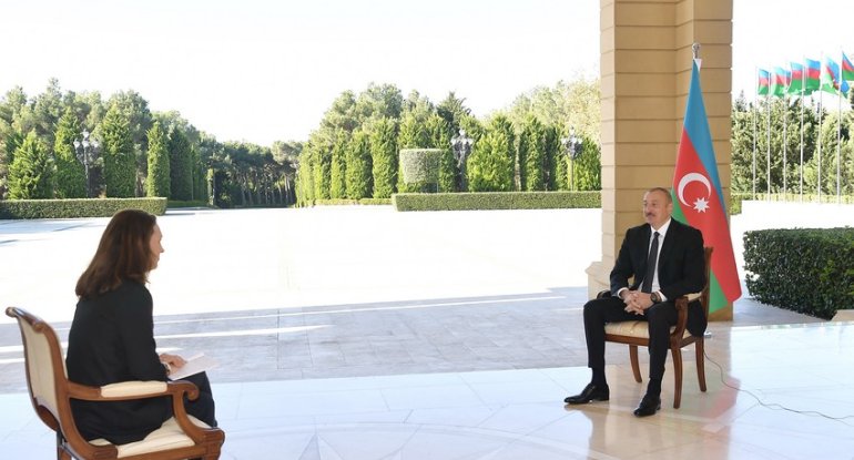 Prezident İlham Əliyev “France 24” televiziya kanalına müsahibə verib