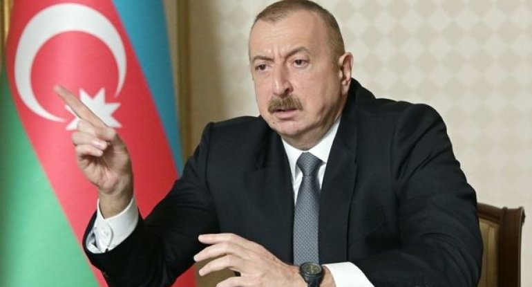İlham Əliyev: “Ermənistan azad edilmiş əraziləri geri götürmək cəhdlərini d ...