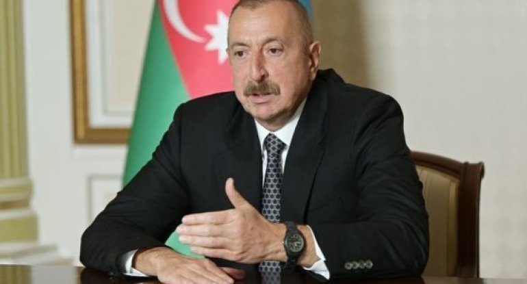 “Azərbaycan xalqı Qarabağda vətən müharibəsi aparır” - Prezident