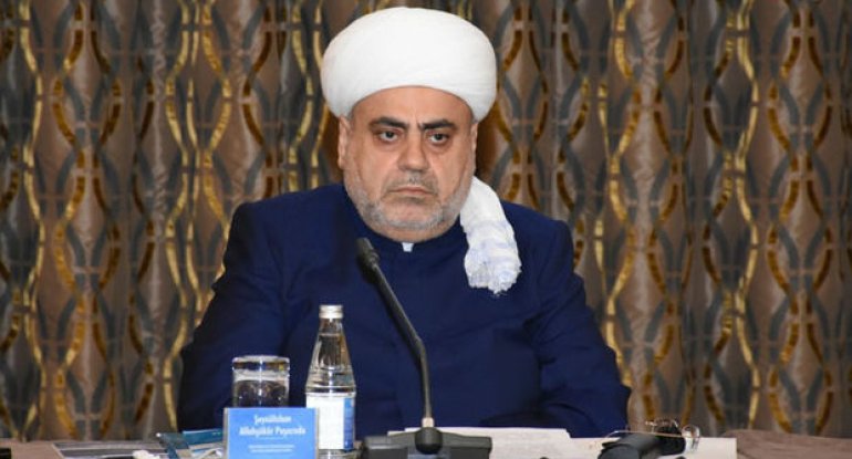 Şeyx: “Ermənistan işğal etdiyi torpaqlarımızda məscidlərimizin mənşəyini dəyişdirib”