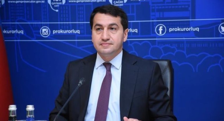 Hikmət Hacıyev: “Bu günə qədər Ermənistanın hərəkətlərində beynəlxalq hüququn aliliyi təmin olunmayıb”