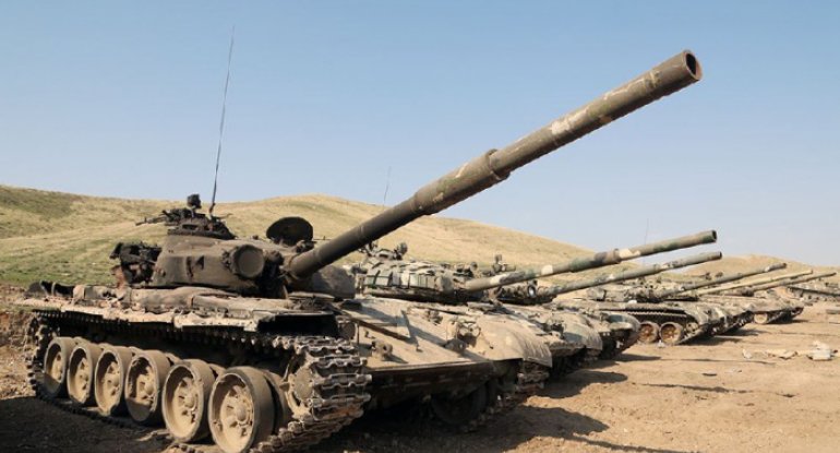 Düşmənin döyüş meydanında atıb-qaçdığı növbəti hərbi texnikalar -xa0 FOTO + VİDEO