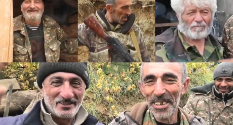 Ermənistan ordusunun real mənzərəsi: Dişləri tökülmüş “qoca qvardiya” - VİDEO
