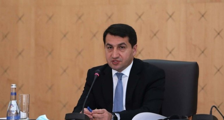 Hikmət Hacıyev: “Ermənistanın baş naziri yenidən yalan danışır” - FOTO