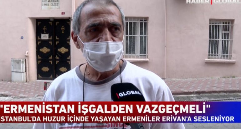 Türkiyədə yaşayan erməni: “Azərbaycana məxsus torpaqlar geri verilməlidir” - VİDEO