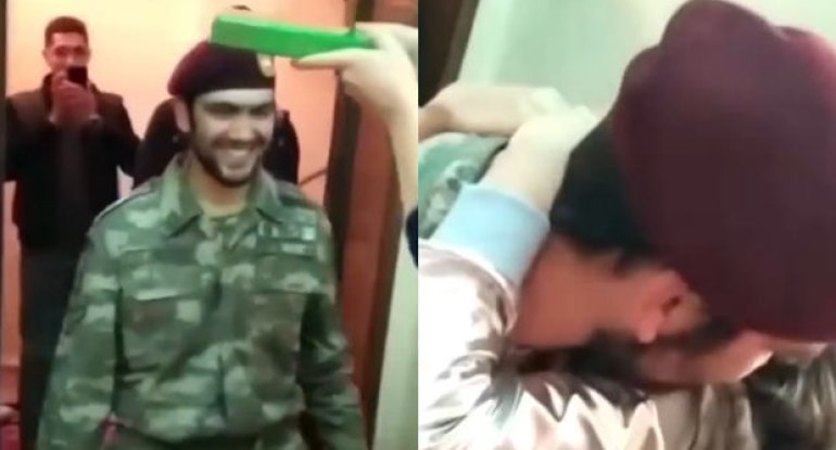 Vətən müharibəsində bir qolunu itirən qazimiz evinə qayıtdı -xa0VİDEO