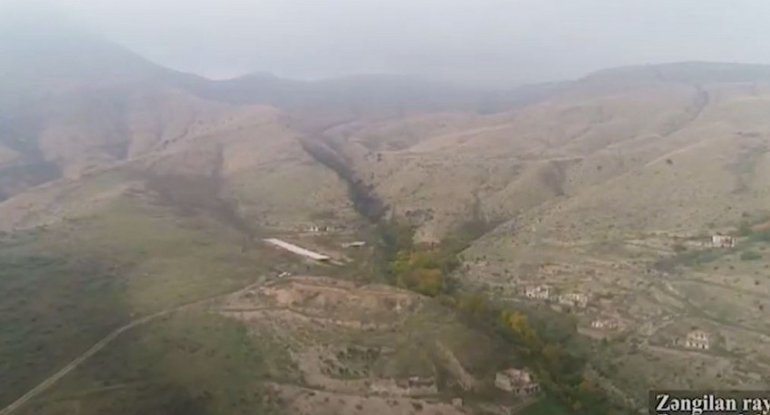 Zəngilanın Əmirxanlı kəndinin görüntüləri