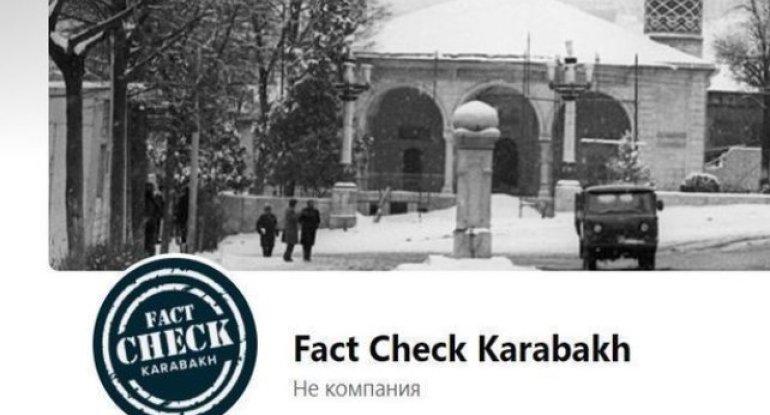 “Fact Check Karabakh” daha bir erməni yalanını ifşa etdi - FOTO