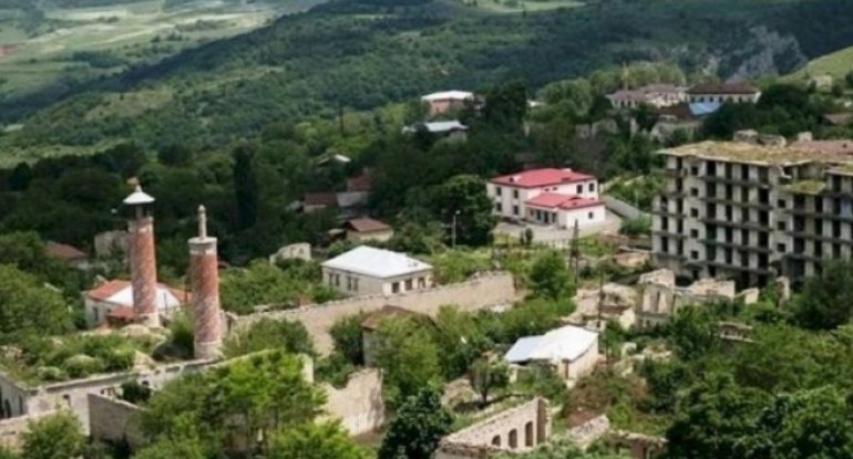 Şuşanın kosmosdan son görüntüsü - FOTO