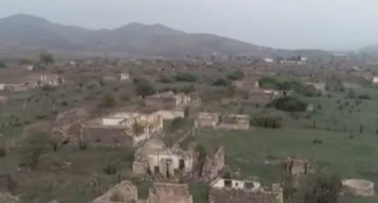 İşğaldan azad edilən Zəngilanın Bartaz kəndinin görüntüləri - VİDEO