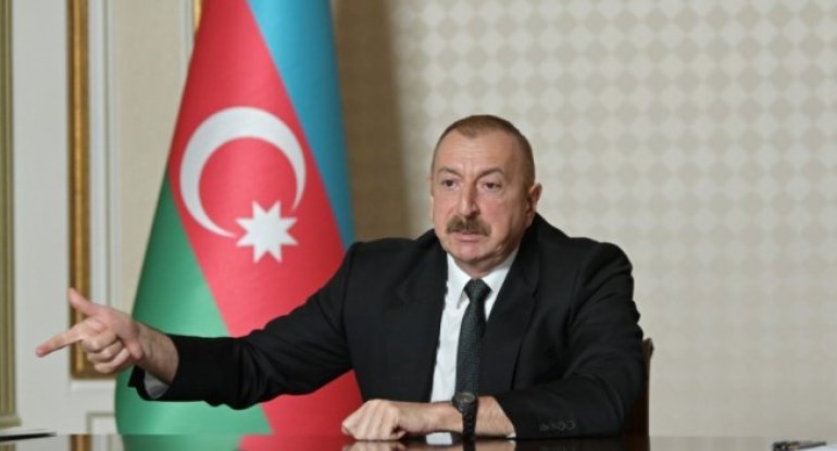 Dövlət başçısı: “Bəyanatda Dağlıq Qarabağın statusu haqqında bir kəlmə də yoxdur”