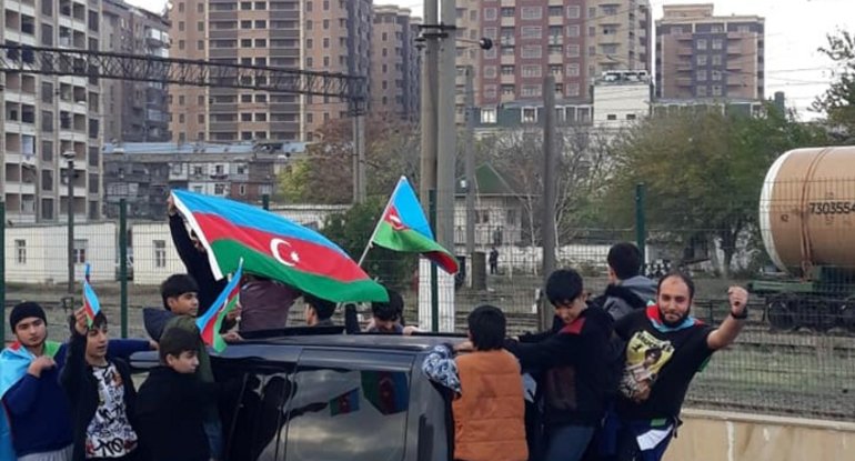Azərbaycan xalqı Qarabağ zəfərini qeyd edir - FOTO