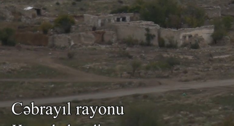 Qubadlı və Cəbrayıl rayonunun kəndlərindən görüntülər