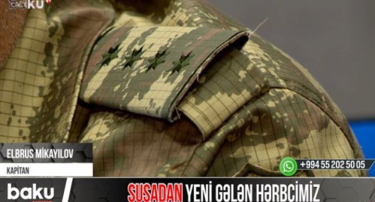 Şuşanı işğaldan azad edən zabitlərdən biri: “Elə döyüşlər olurdu ki, sağ çıxacağımıza ümid etmirdik” - VİDEO