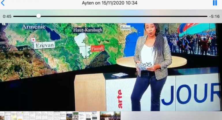 ARTE telekanalı Qarabağa dönüşlə bağlı reportaj yayımlayıb - FOTO/VİDEO