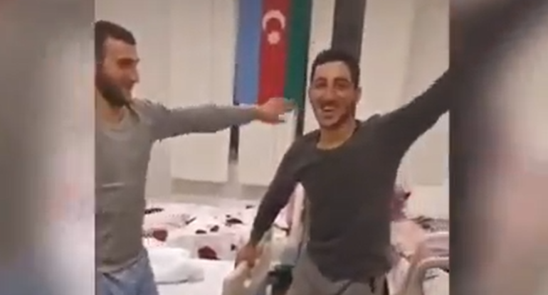 Hamı yaralı əsgərlərimizin bu rəqsindən DANIŞIR- VİDEO