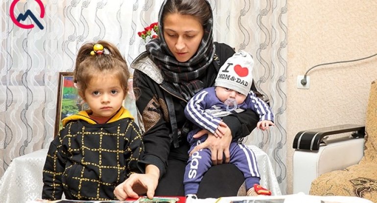 Şəhid ərini çiyinlərində daşıyan Firuzəxa0- “Son borcum idi”
