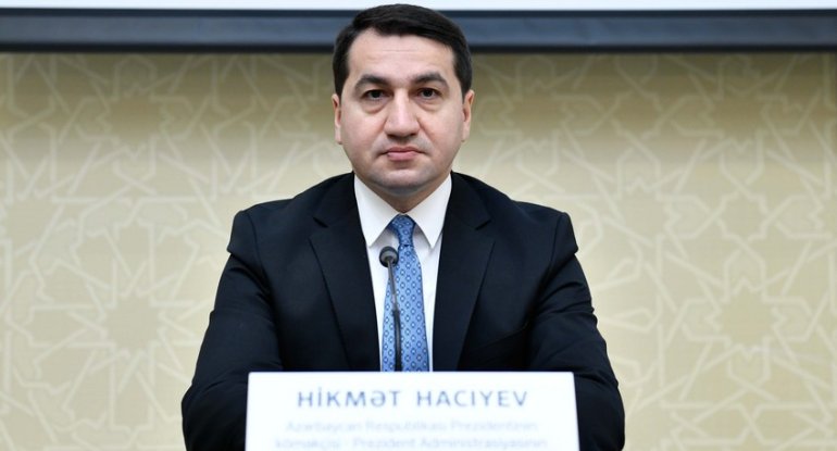 Hikmət Hacıyev: Füzuli Ermənistanın işğalı nəticəsində xarabalığa çevrilib