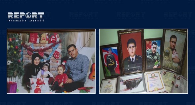 Mübariz İbrahimovun şəhid olduğu posta bayraq sancan Şəhid