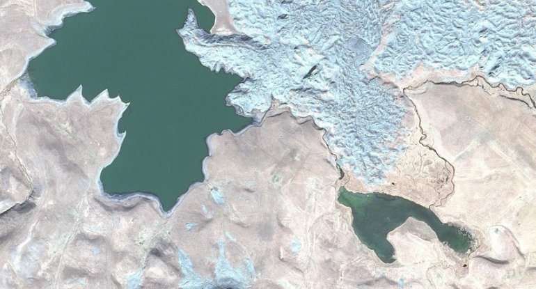 Kəlbəcərin kosmosdan görüntüsü yayılıb -xa0 FOTO