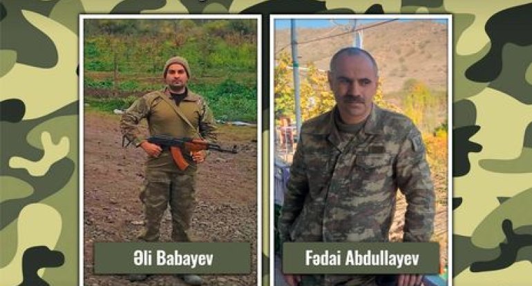 Vətən müharibəsində əməyi olan igidlərimizi tanıyaq