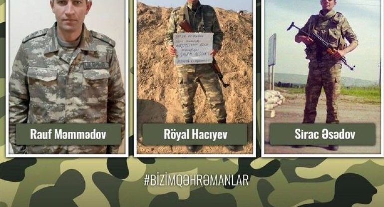 Vətən Müharibəsində əməyi olan igidlərimizi tanıyaq - SİYAHI