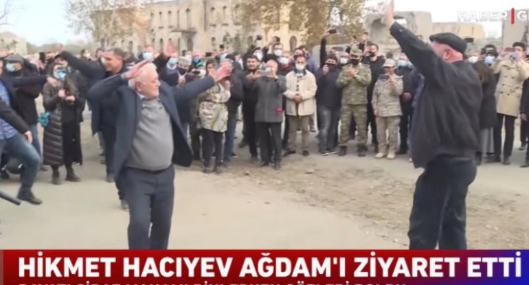 Milli Məclisin deputatı Ağdamda belə rəqs etdi - VİDEO