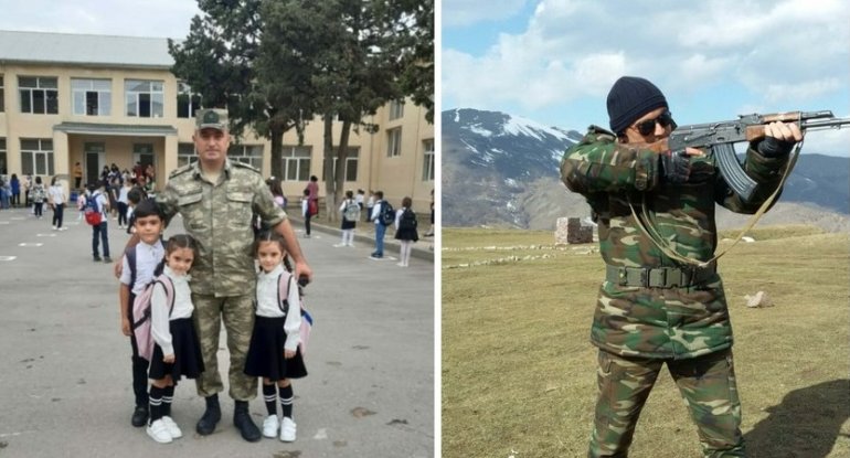 Əsgərini canı hesabına xilas edən komandir - FOTO-VİDEO