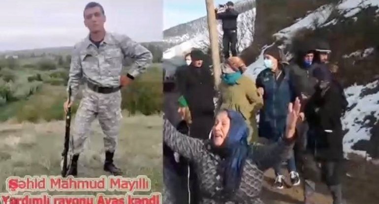 Şəhidin bibisindən ürəkdağlayan ifadələr - FOTO / VİDEO