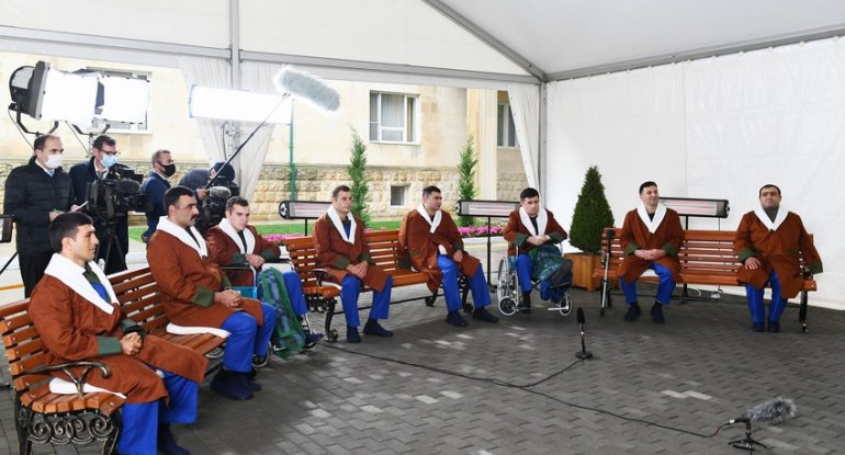 MN:xa01 245 hərbi qulluqçumuzunxa0müalicəsi davam etdirilir