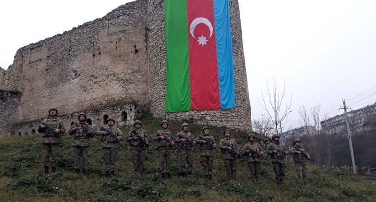 Azərbaycan Ordusunda Vətən müharibəsi şəhidlərinin xatirəsi anılıb - VİDEO