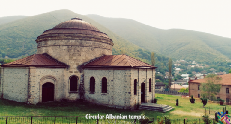 Dairəvi Alban Məbədi - VİDEO