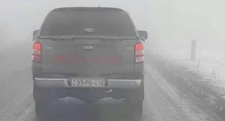Azərbaycan nömrəli maşın Zəngəzurda...xa0— FOTO
