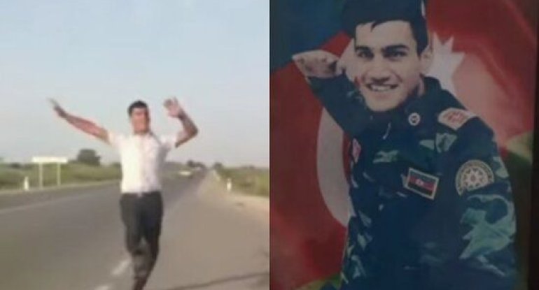 Döyüşə rəqs edərək gedən şəhidin atası danışdı - VİDEO