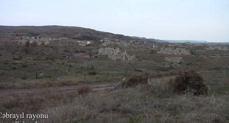 Cəbrayılın Sarıcalı kəndindən videoreportaj