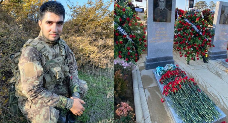 Şəhidlik arzusuna çatan qəhrəman gizirimiz - FOTO/VİDEO