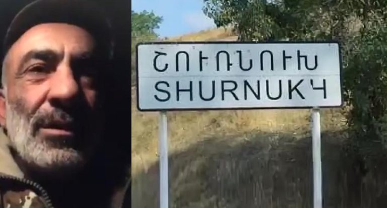 Ermənilər Şurnuxu kəndi istiqamətində TƏXRİBAT HAZIRLAYIR