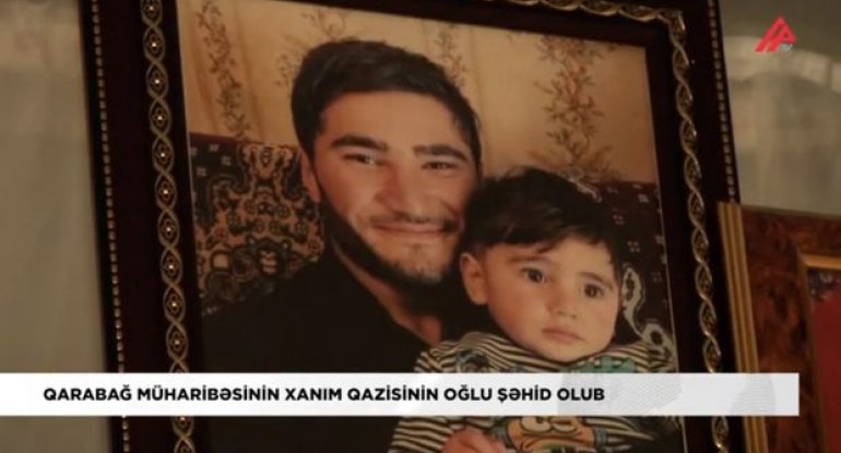 Qazi ananın şəhid oğlu - VİDEO