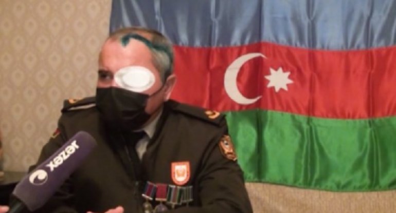 Şəhid olduğu deyilən mayor evinə sağ qayıtdı - VİDEO