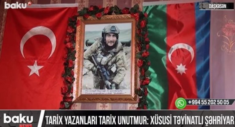 Tarix yazanları tarix unutmur: Xüsusi təyinatlı döyüşçü Şəhriyar - VİDEO