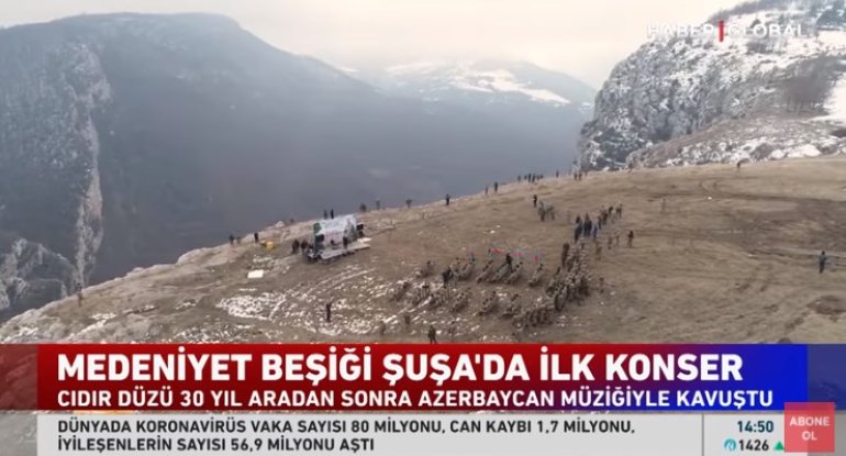 Əsgərlərimiz Paşinyana Şuşada necə “Yallı” oynamağı göstərdilər - VİDEO