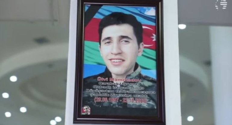 Özü şəhid oldu, qanlı bayrağı işğaldan azad edilən zirvəyə sancıldı - FOTO/VİDEO