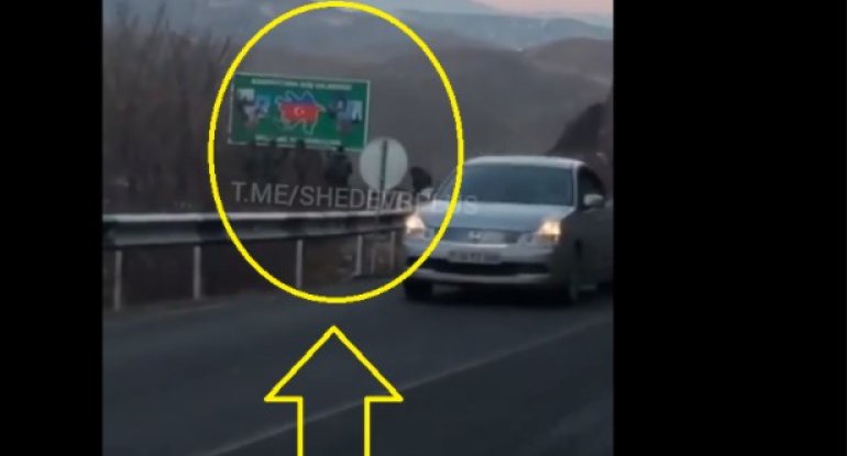 Bu görüntülər erməniləri dəli etdi -xa0Azərbaycan əsgəri görün hardadır