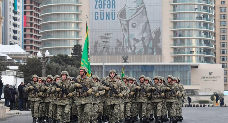 Vətən müharibəsində iştirak edən 82 670 hərbçi təltif olunub