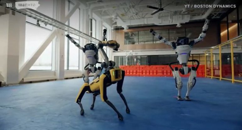 Robotların möhtəşəm rəqsi görənləri heyrətə gətirdi - VİDEO
