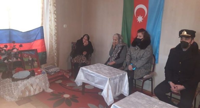 Samuxda şəhid ailələri ziyarət edildi - FOTO