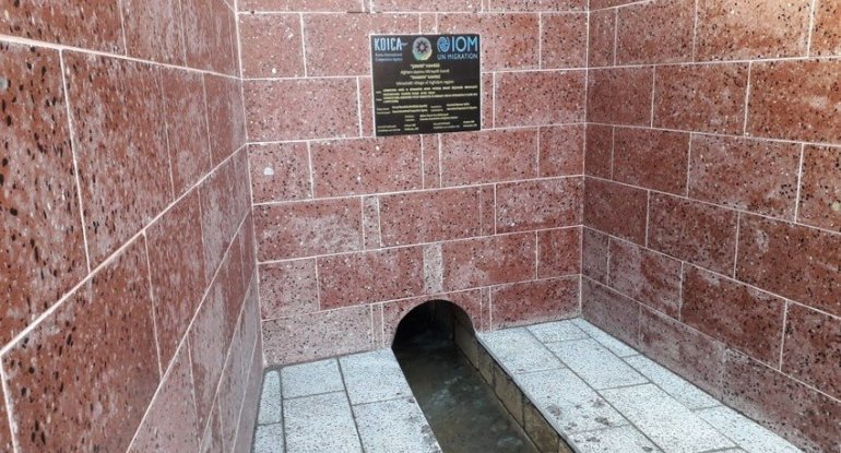 Ağdamda bərpa edilən Şəmsi kəhrizi istifadəyə verildi - FOTO